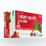 Health protection food HOAT HUYET ÉLOGE - Helps increase brain circulation, reduce symptoms of cerebral circulation impairment such as: headaches, dizziness, vertigo, vestibular disorders, memory loss, improve symptoms. cases of peripheral vascular disorders, lower limbs, numbness of limb